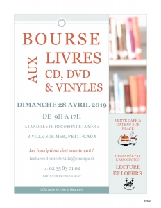 Bourse aux livres @ Salle le Forgeron de la Mer