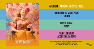 Atelier autour du spectacle jeune public "Les Pas Pareils" @ Place de Coudekerque Lambrecht, 76630 Petit-Caux, France